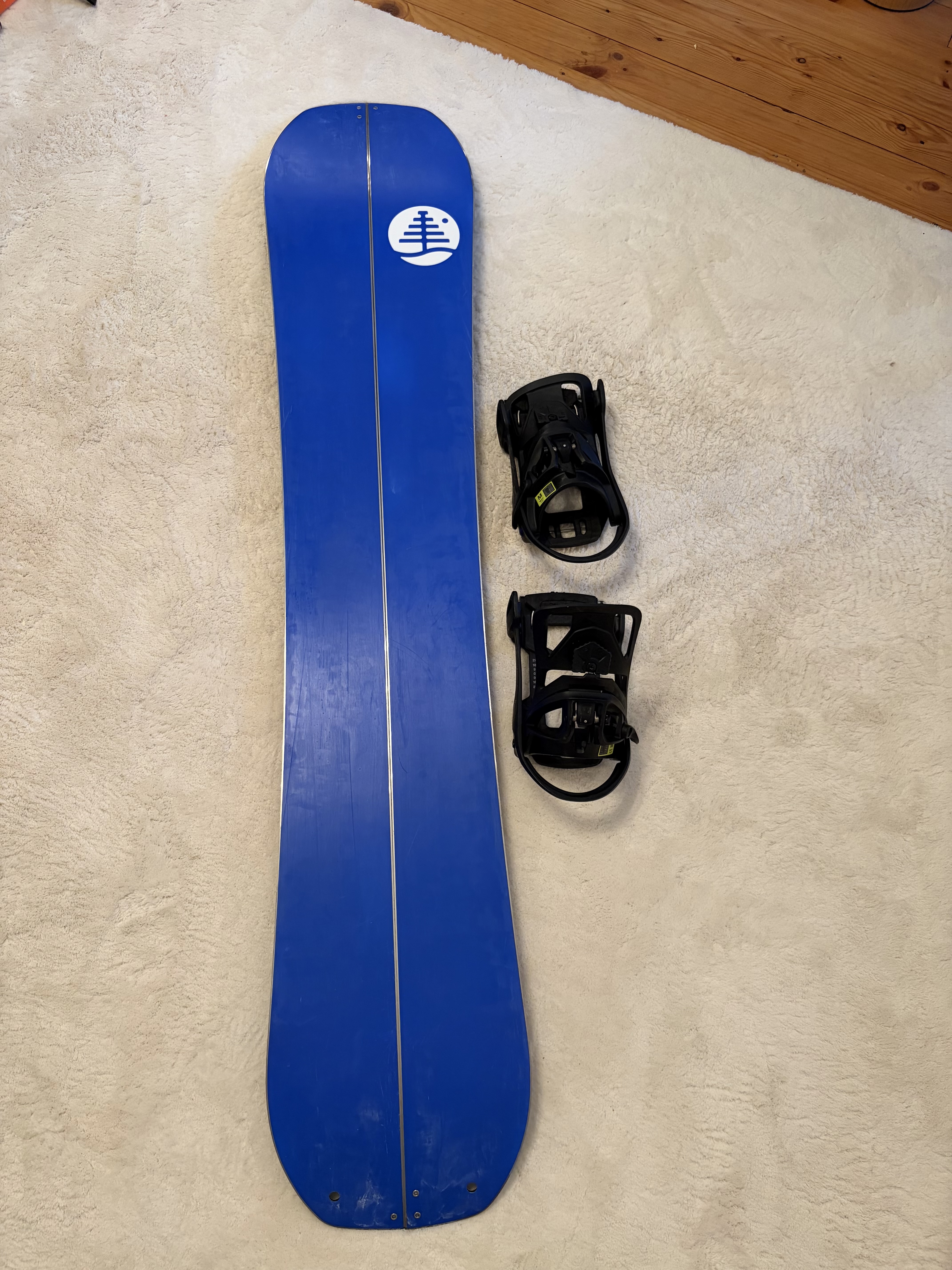 Burton family tree hometown hero splitboard, step-on