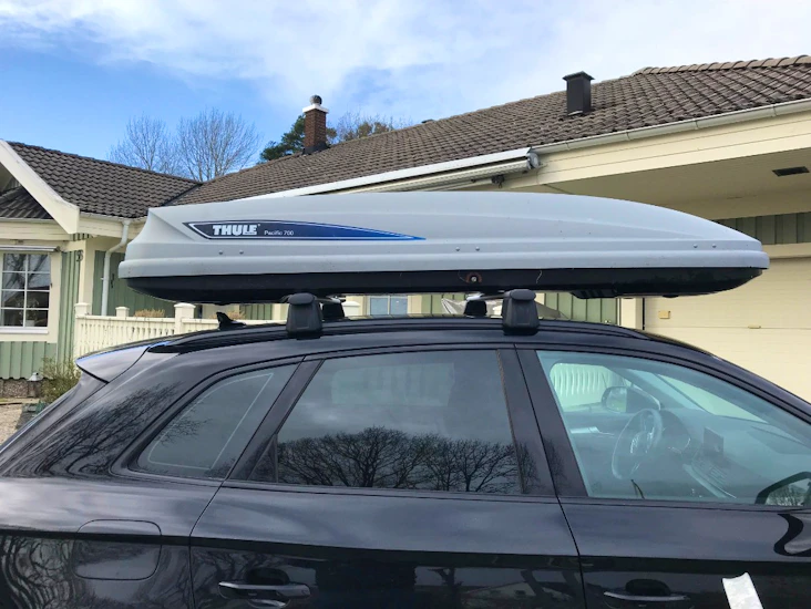 Takbox/skidbox thule 700 pacifi 460l ej räcke