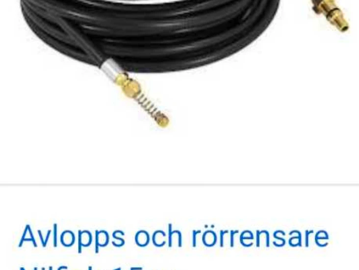 15 m avlopps- och rörrensare till nilfisk ht