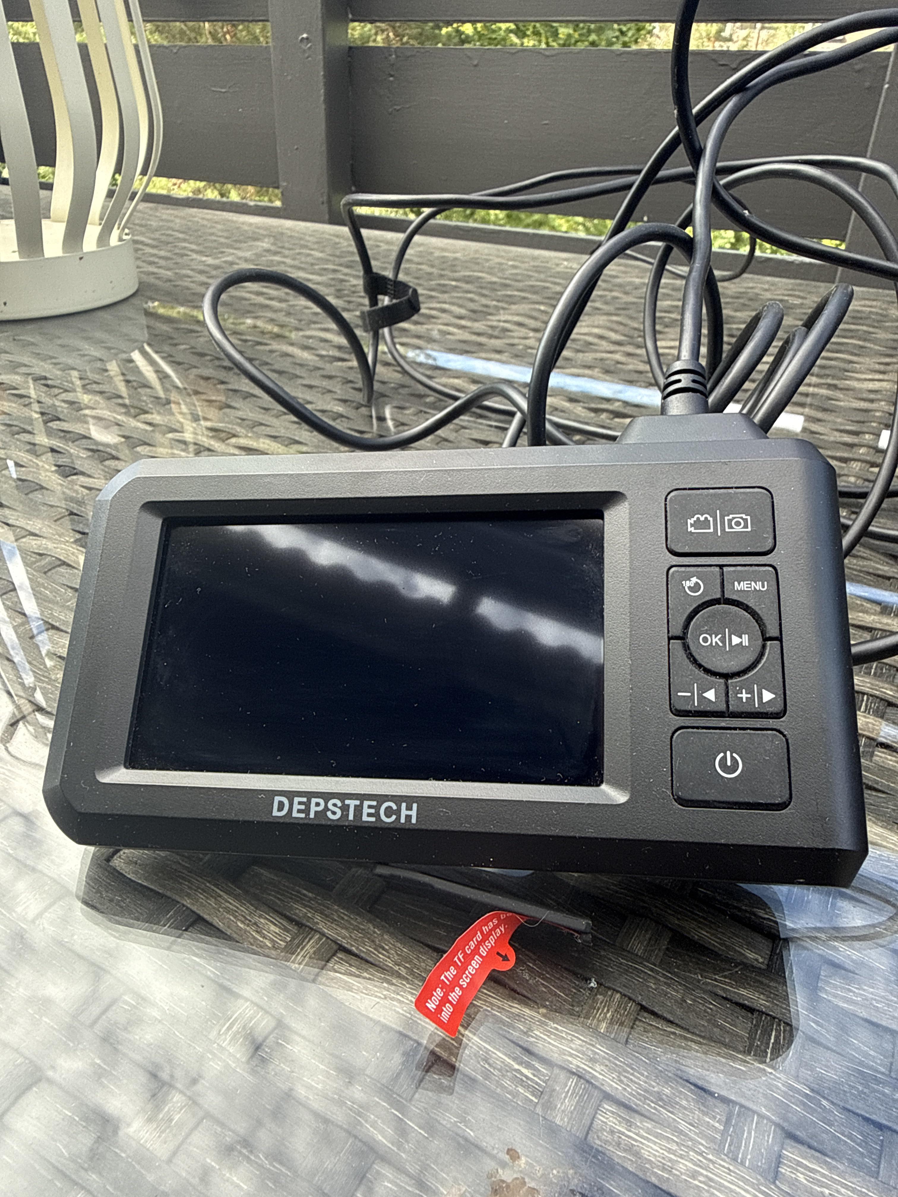 Depstech ds300 inspeksjonskamera / endoskopkamera med skjerm