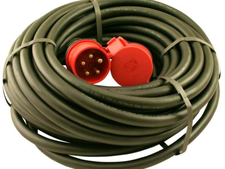 Jatkojohto 65m 380v 32a 5x6,0mm2
