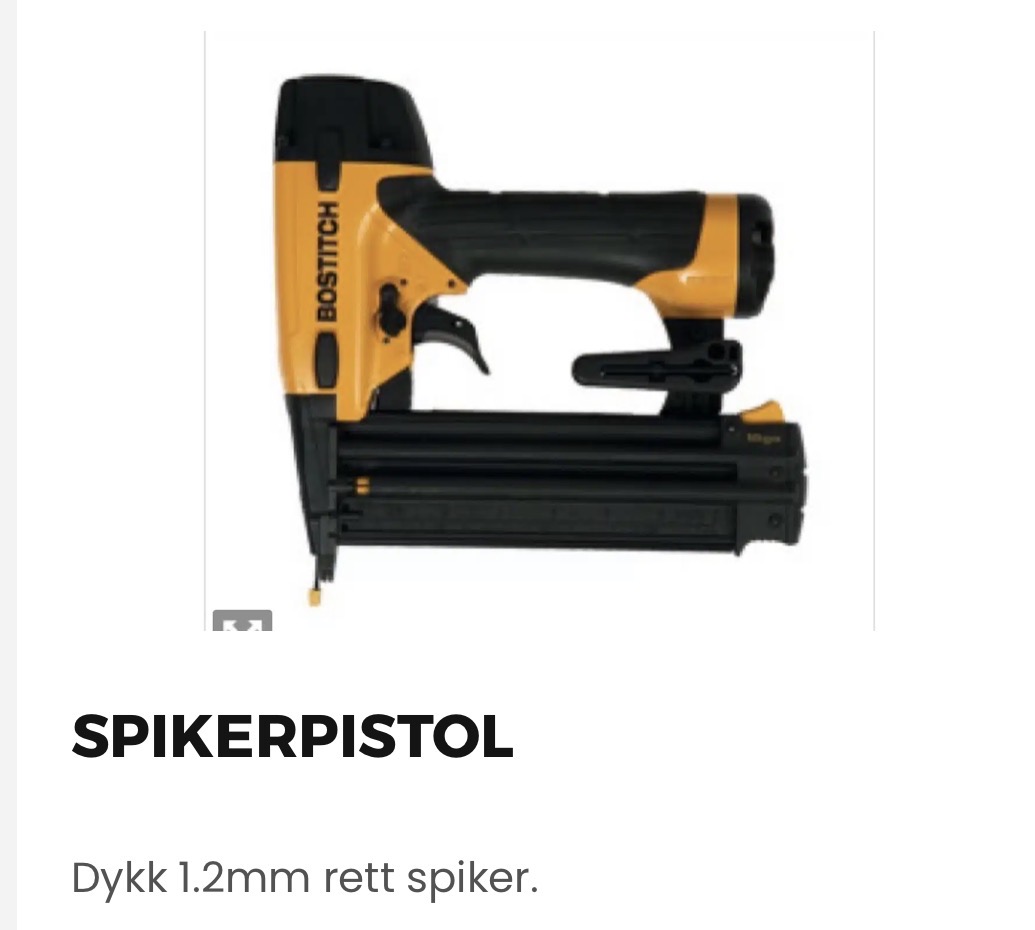 Liten dykkspikerpistol 1-1.2mm – selvbetjent & superenkelt! 🔨 