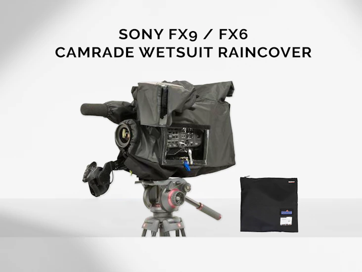 Sony fx6 / fx9 waterproof raincover camrade wetsuit