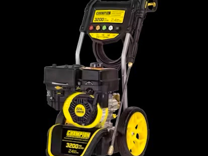 Kraftig bensindrevet høytrykksspyler