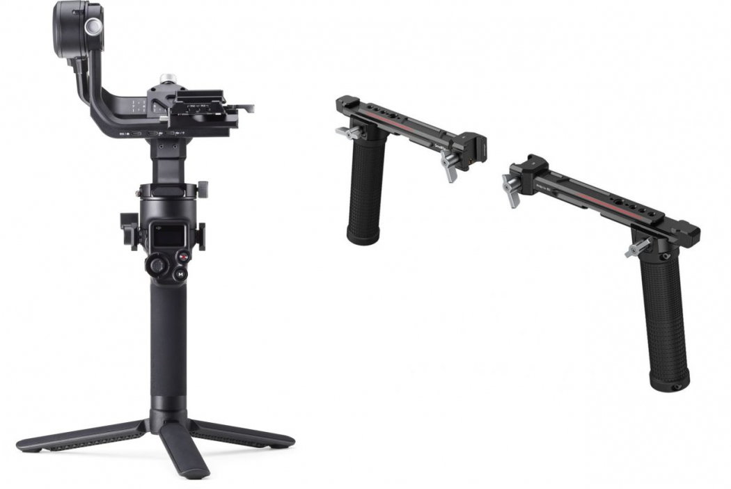 Dji rsc2 gimbal with smallrig handles 