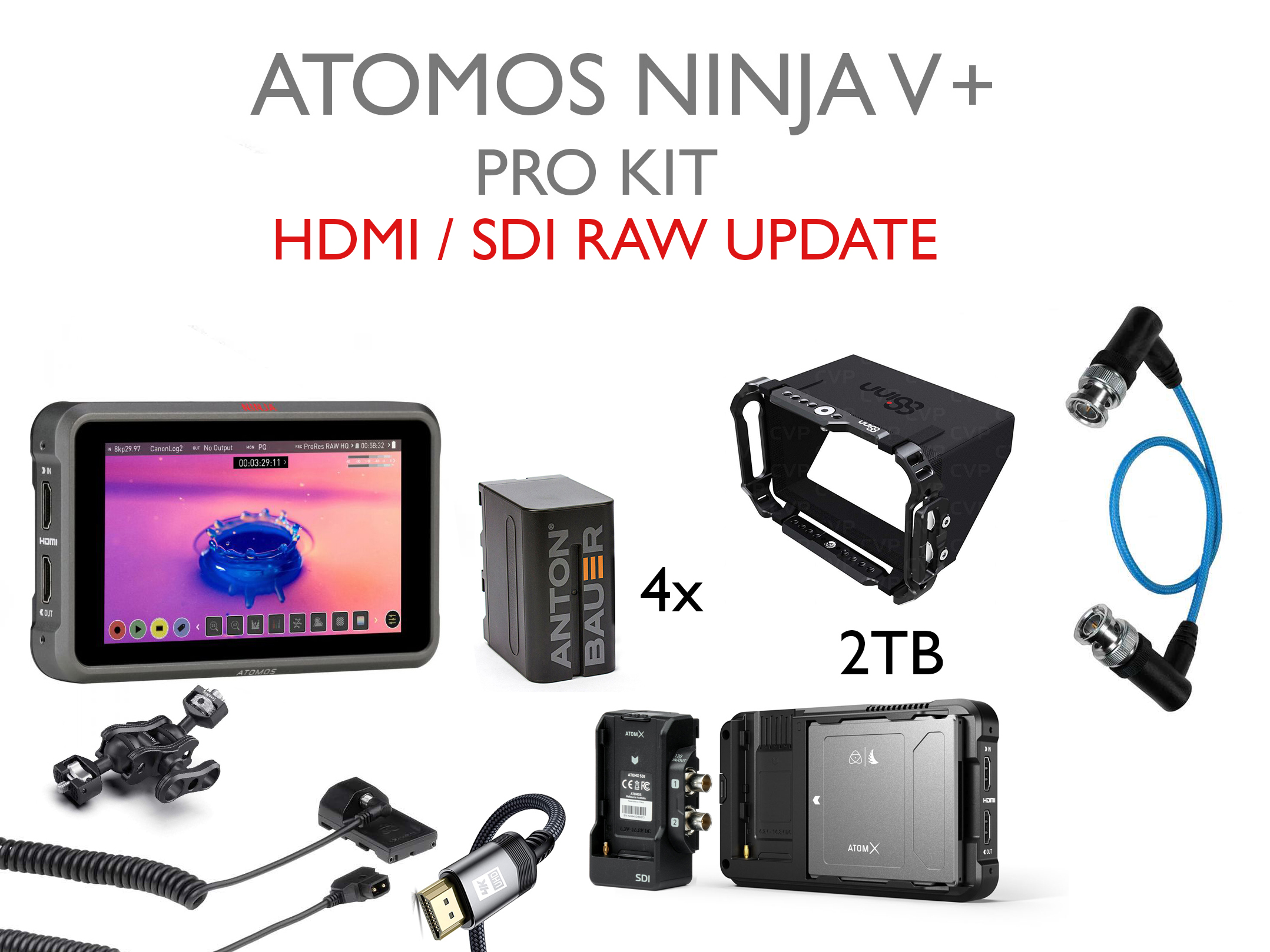 Atomos ninja v + plus 5" recording monitor