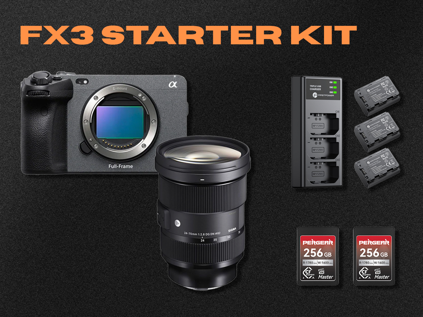 Fx3 starter kit with sigma 24–70mm