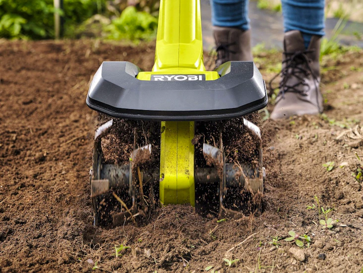 Ryobi 18v - batteridriven jordfräs