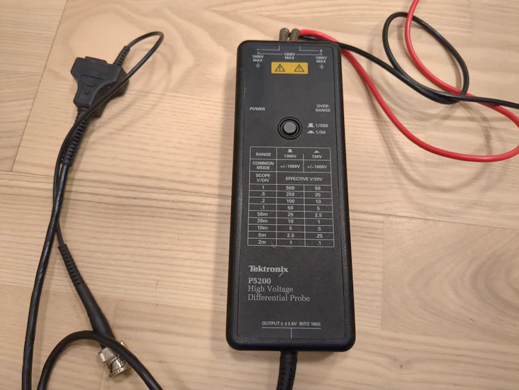 Tektronix p5200 differential probe
