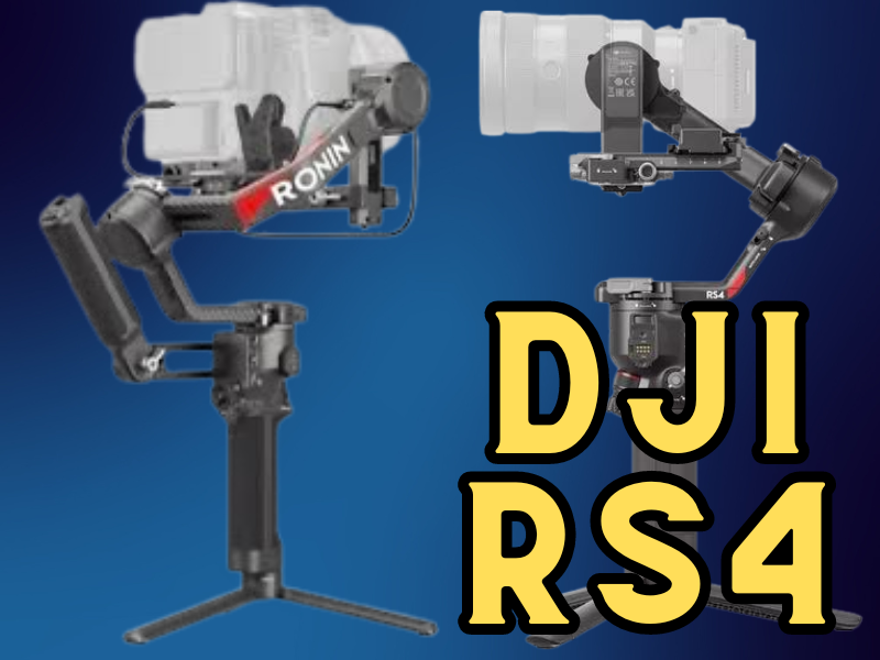 Dji rs4 3-axis motorised gimbal stabliser