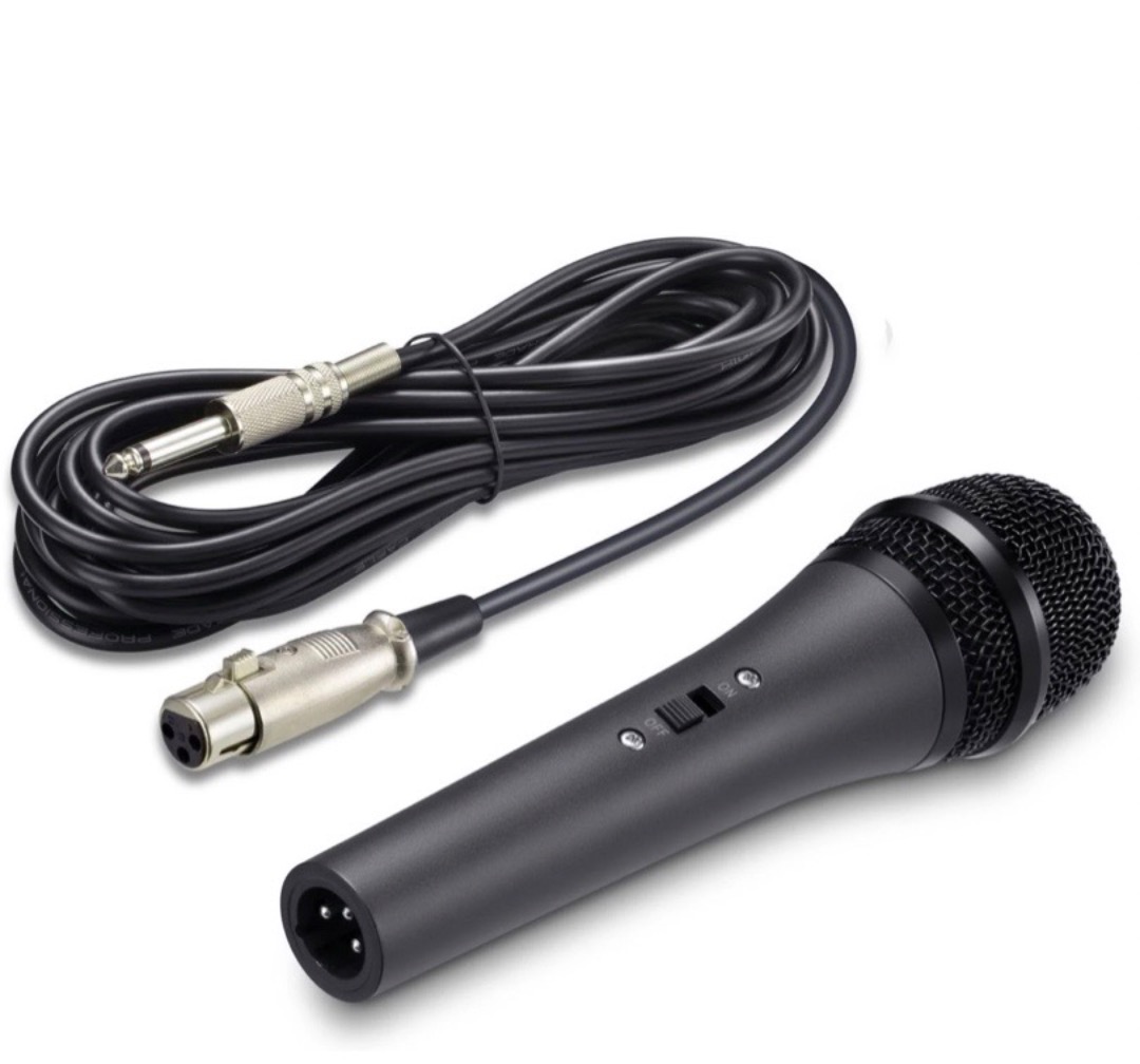 Högtalare + 2 mikrofoner 