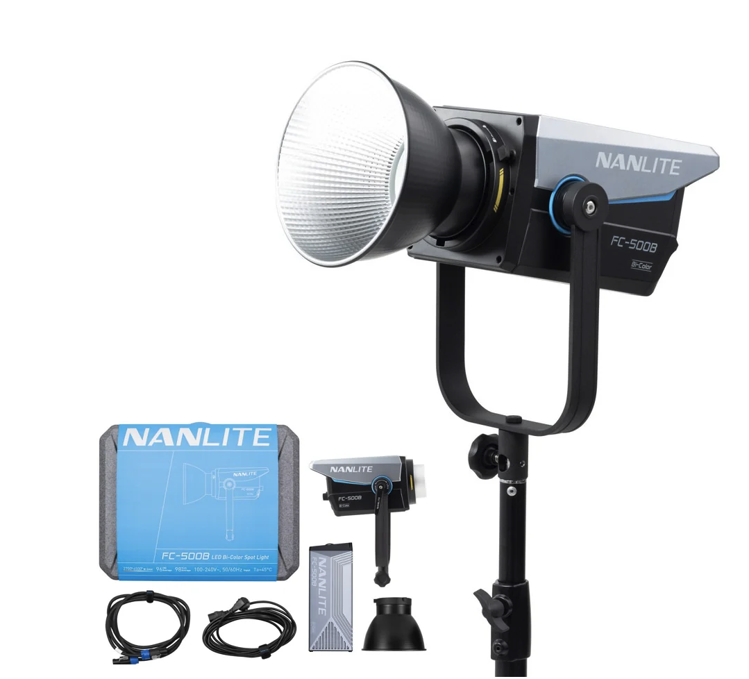 Nanlite fc500b led bi-colour spot light