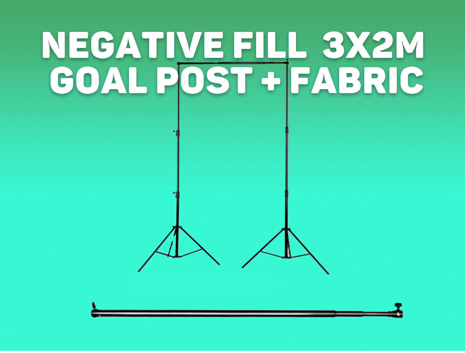 Large neg fill - two stands, cross bar