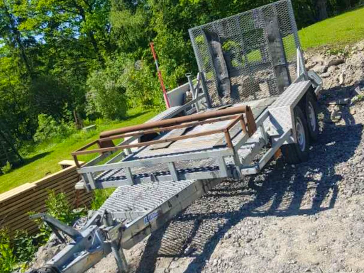 Maskin trailer 1600kg