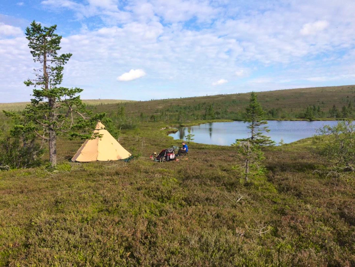 Tältkåta tentipi 7p