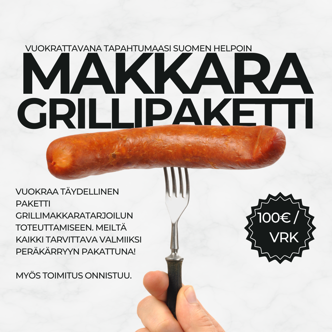 Suomen helpoin makkaragrillipaketti 🔥