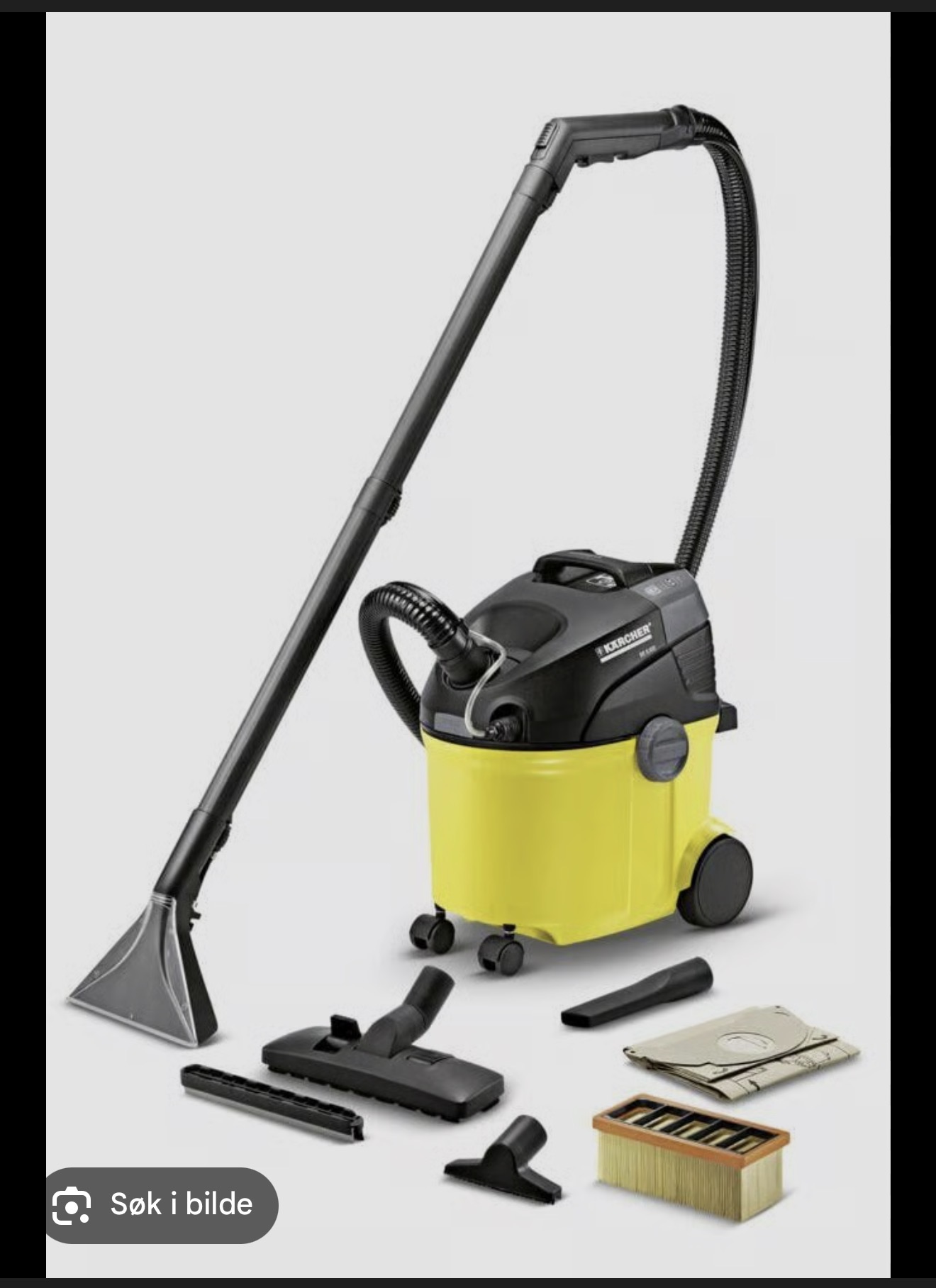 Karcher tekstilrenser leies ut 