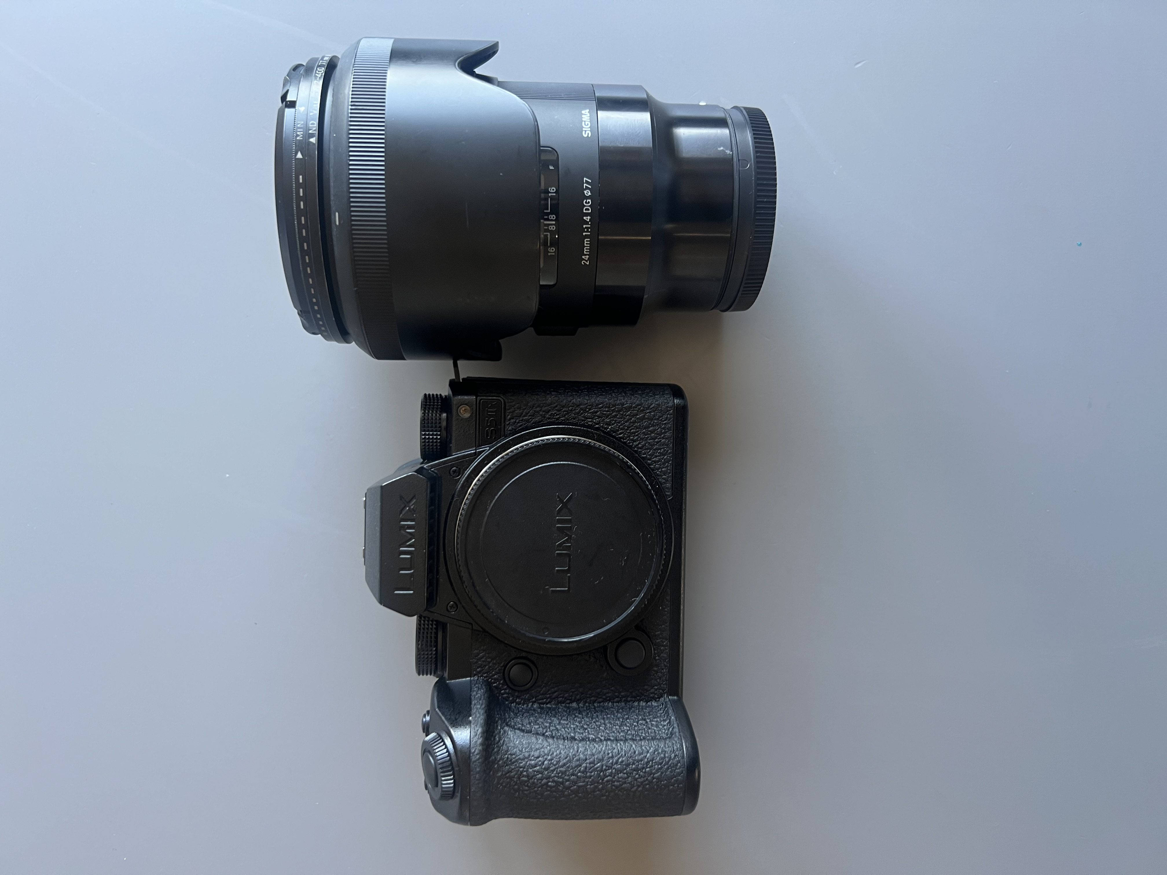 Lumix s5iix with 35m f1.4 lens
