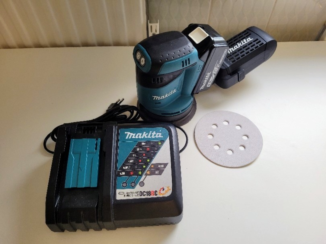Sladdlös excenterslip makita dbo180z