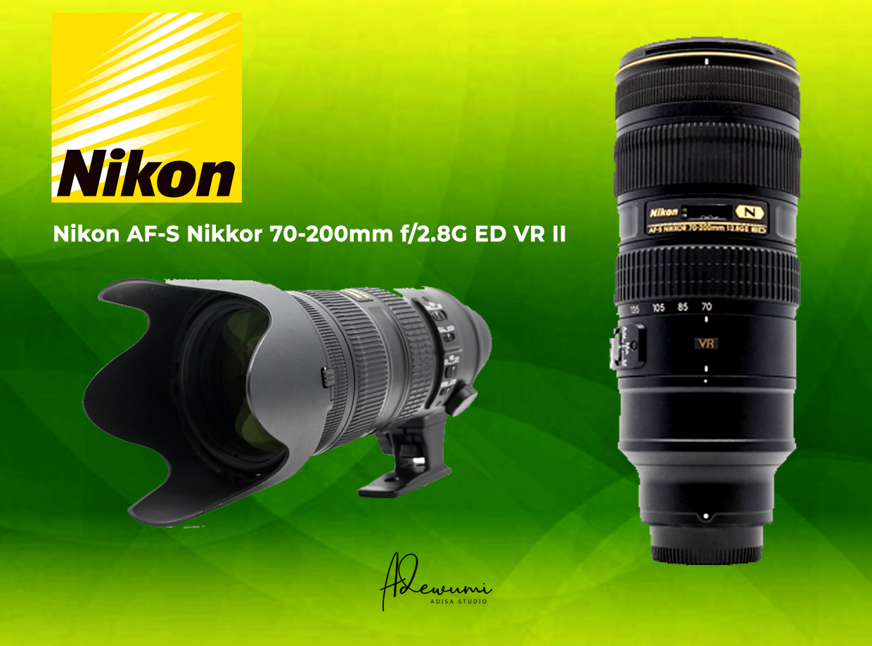 Nikon af-s nikkor 70-200mm f/2.8g ed vr ii