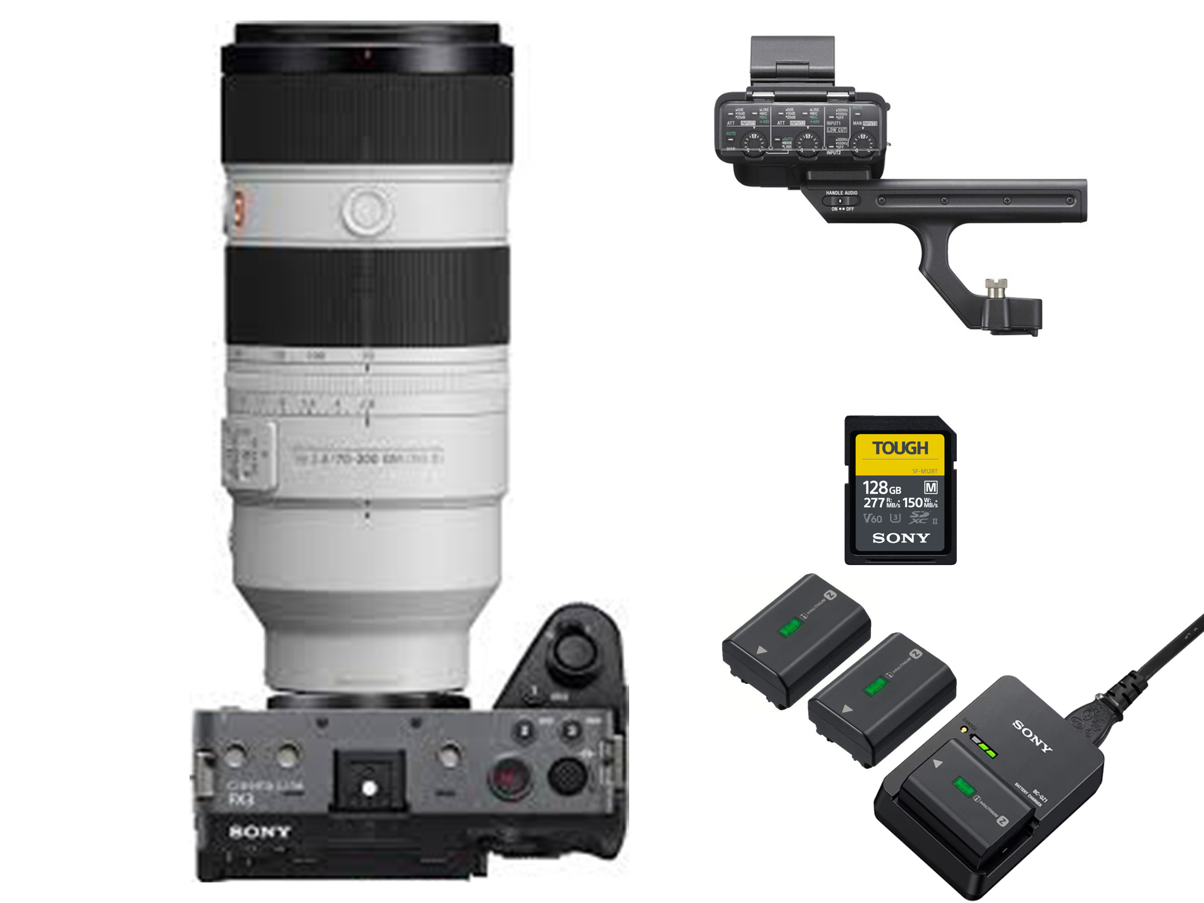 Sony fx3 & sony fe 70-200mm f2.8 gm oss ii lens