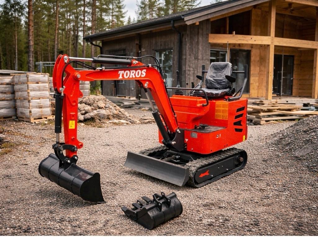 Minikaivinkone vuokralle (1 t)– kompakti ja kätevä 