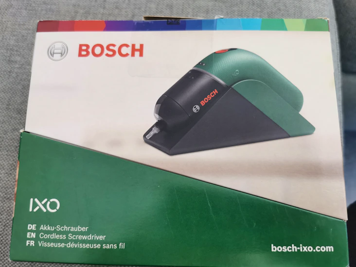 Bosch cordless screwdriver driver ixo