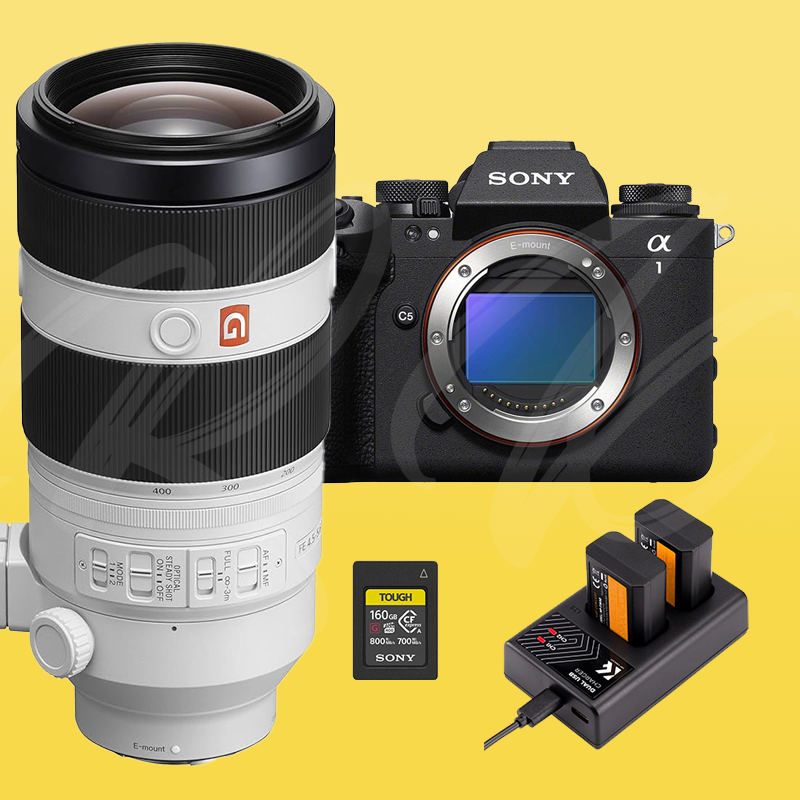 Sony a1 mk2 mkii mark 2 + 100-400mm f/4.5-5.6 gm oss  lens