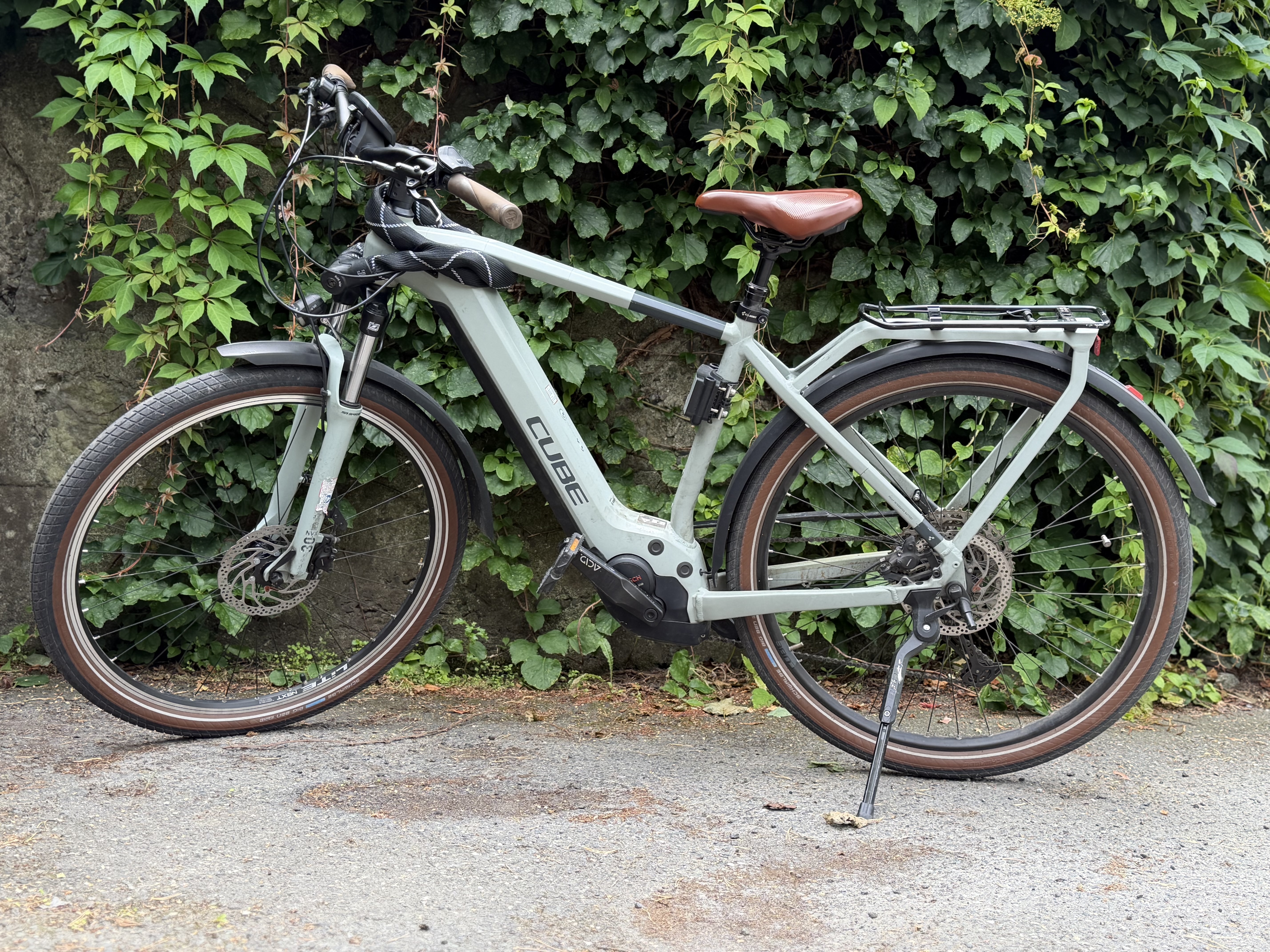 Cube el-sykkel. kraftig motor og god rekkevidde