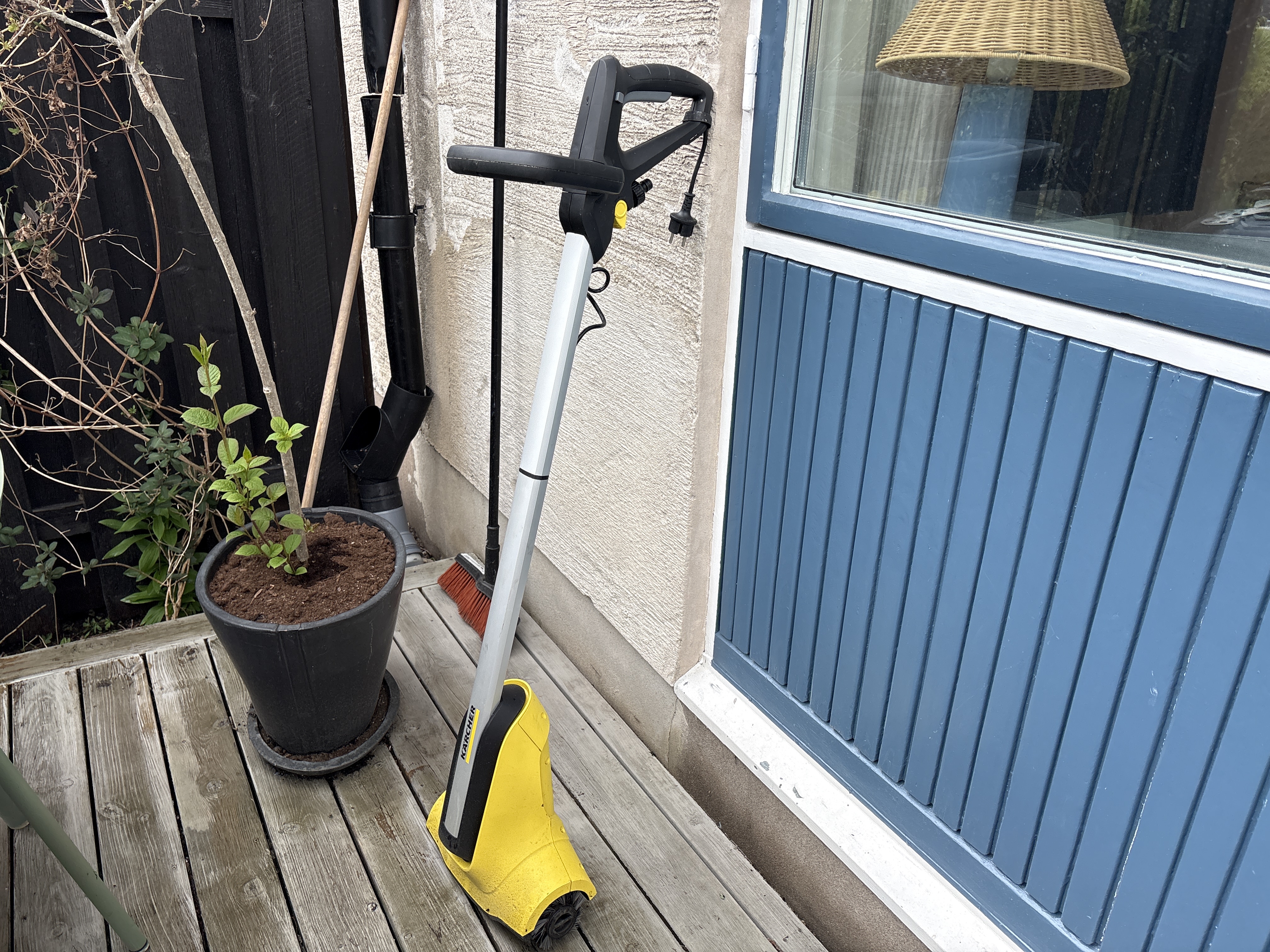 Kärcher pcl 4 terrasstvätt med borstar, elektrisk