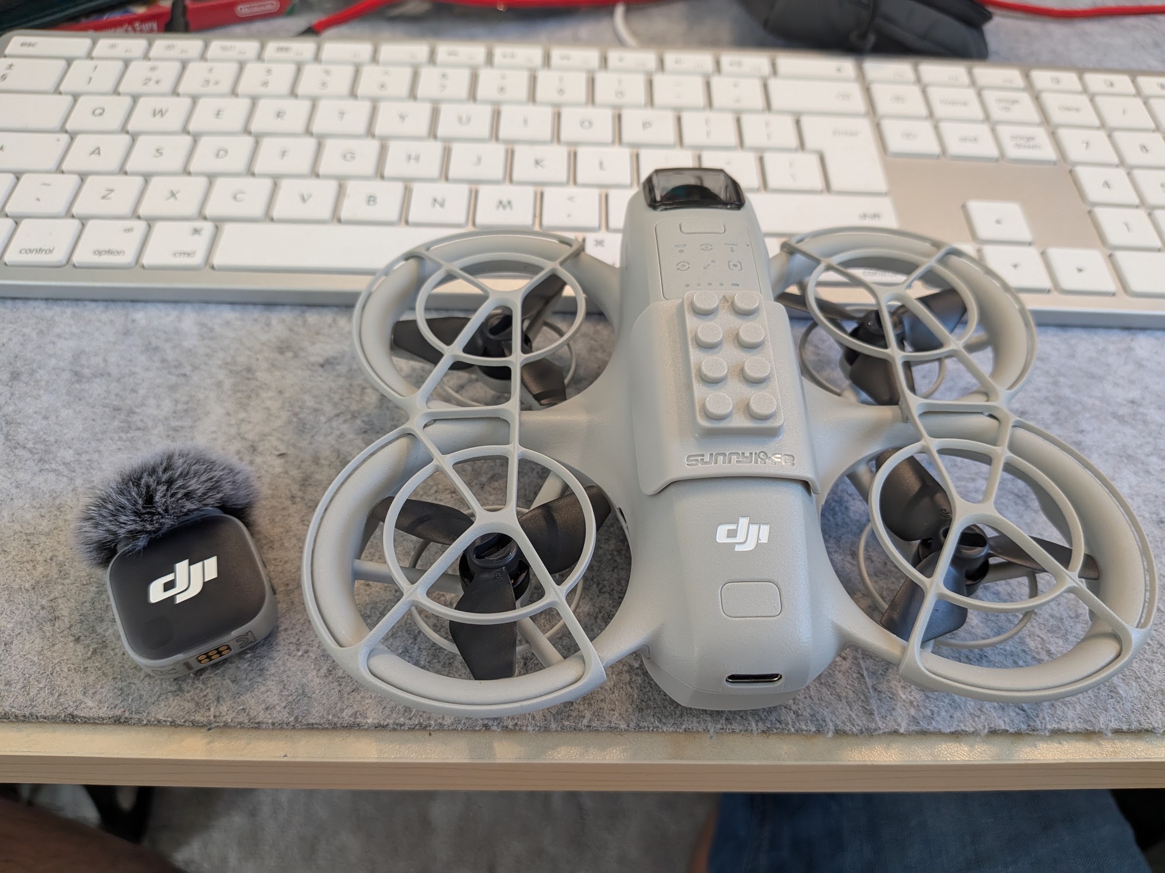 Dji neo drone and mic mini