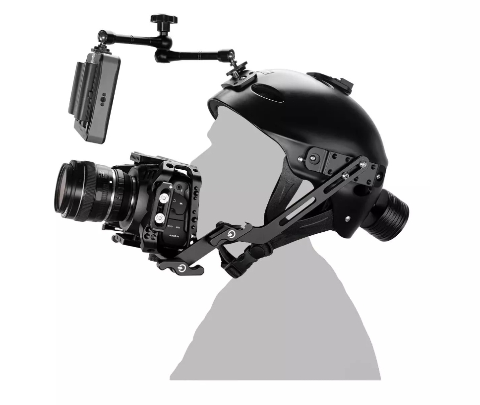 Pov helmet camera rig vr dslr cine