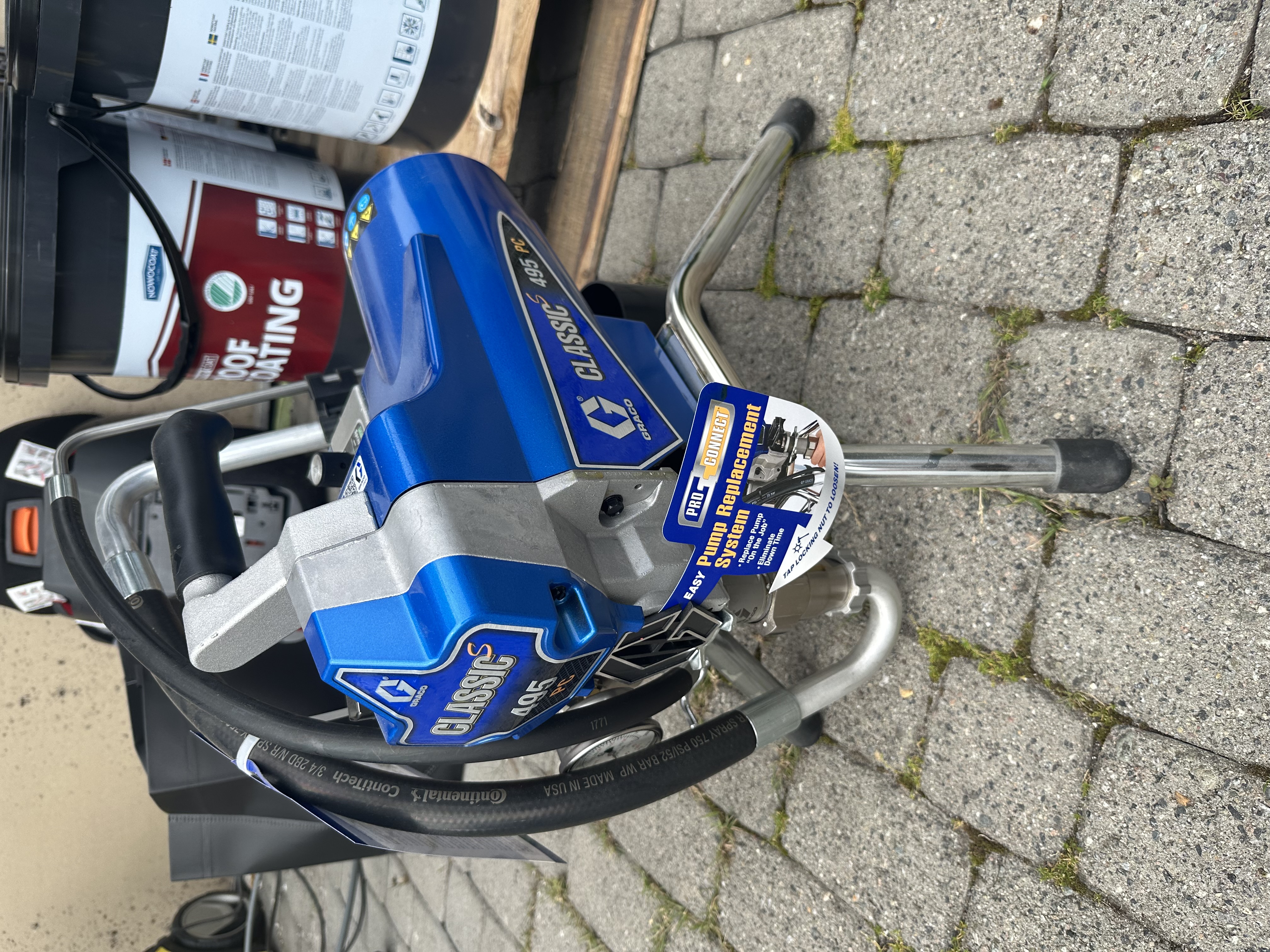 Graco 495 elektrisk sprøytemaskin – proff kvalitet for malejobben!