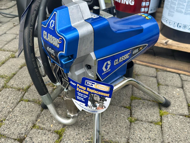 Graco 495 elektrisk sprøytemaskin – proff kvalitet for malejobben!