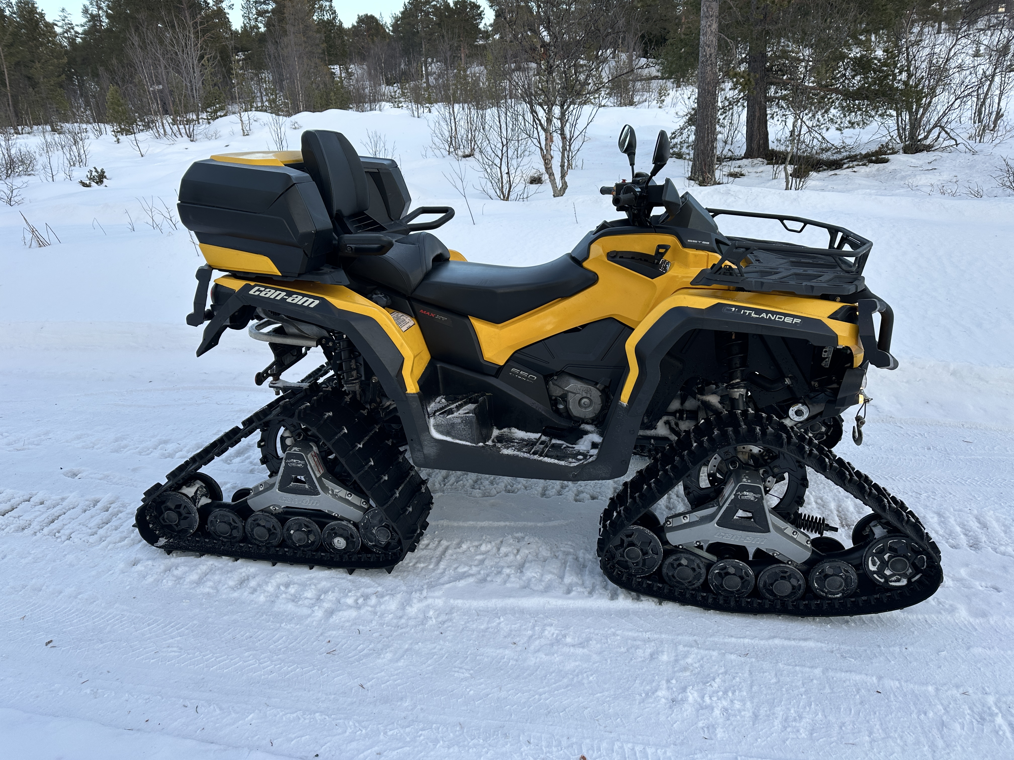 Can-am 650m3 med hjul og belter 