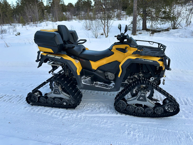 Can-am 650m3 med hjul og belter