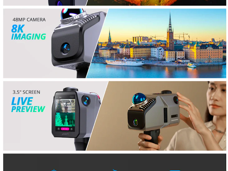 Lidar kamera med flere funksjoner - eagle max