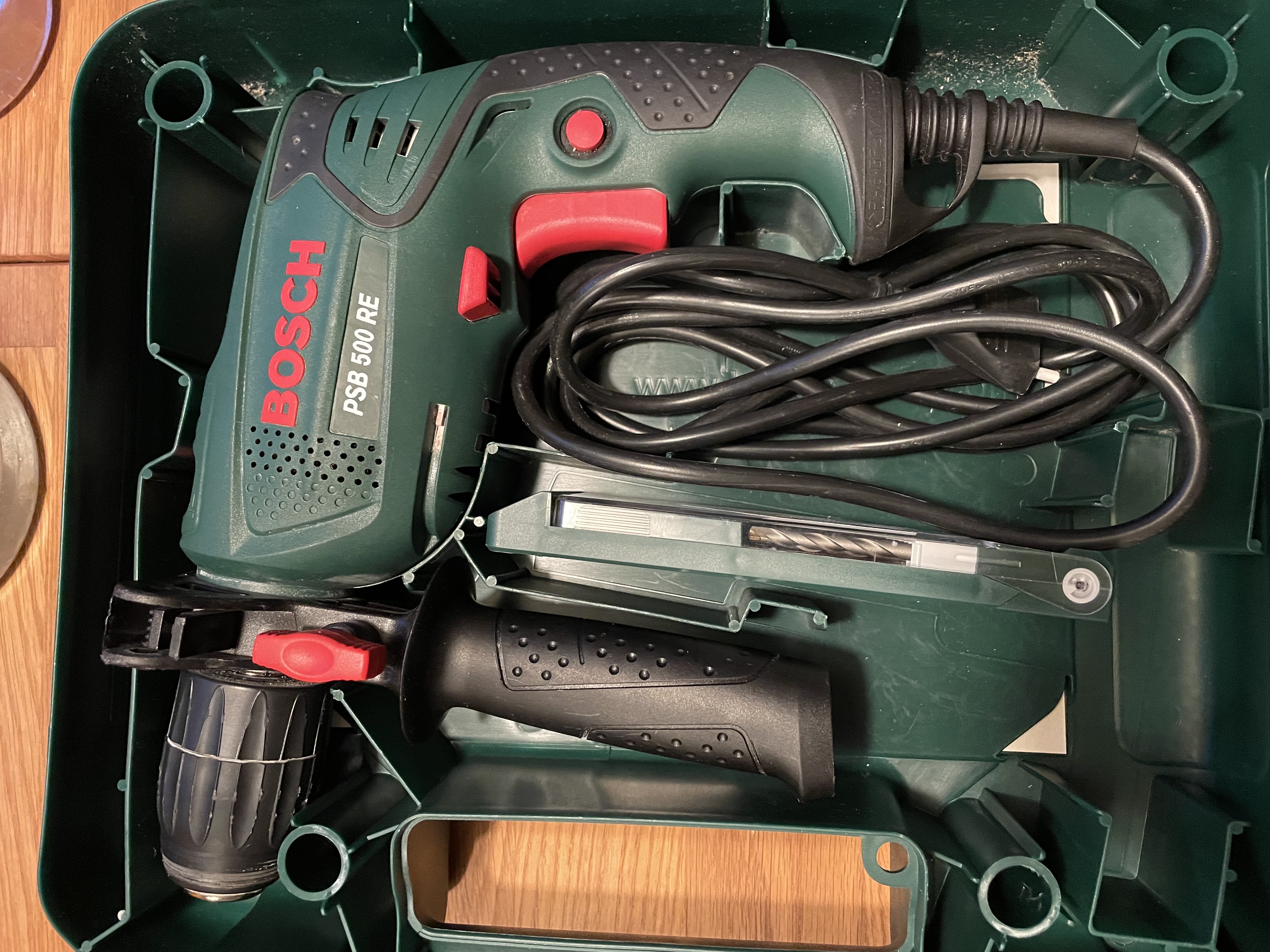 Slagborrmaskin bosch psb 500 re 