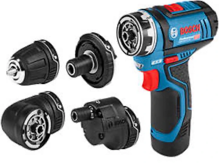 Bosch gsr 12v-15 fc med 2 batterier