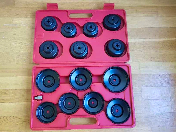 Oljefiler avdragare, oljefiltersverktyg