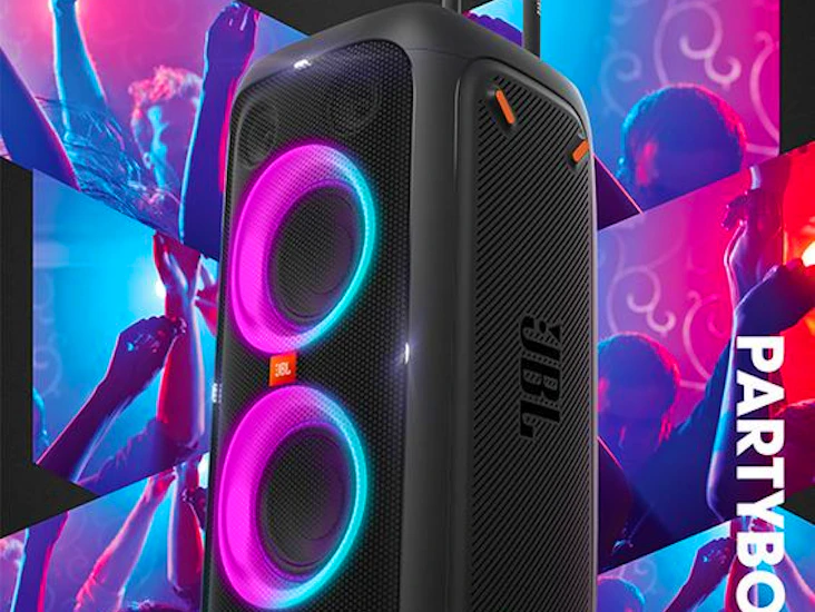 2 st jbl partybox 310 (2 st x 240 wat) batteritid på 18 timmar