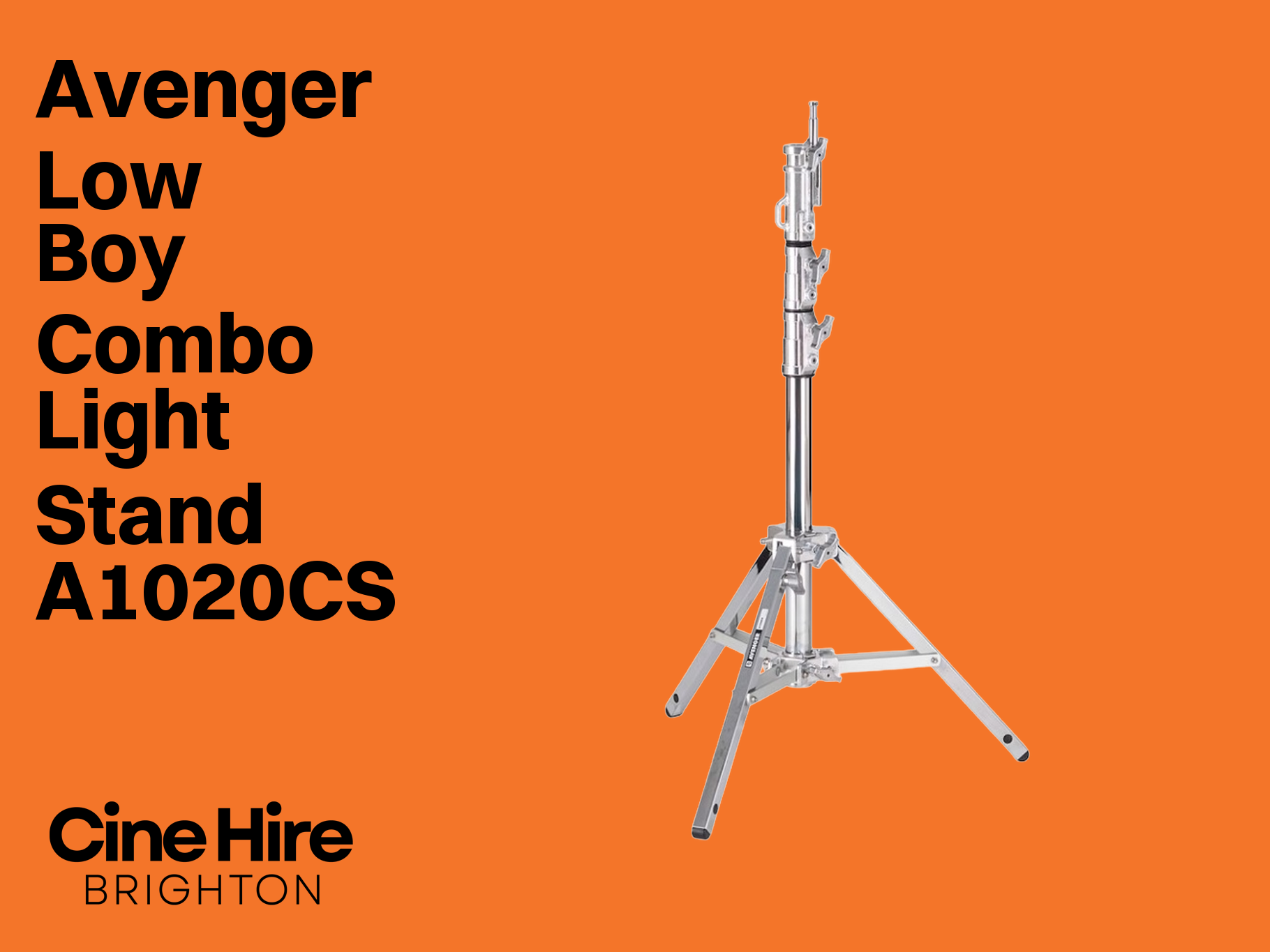Avenger low boy combo light stand a1020cs