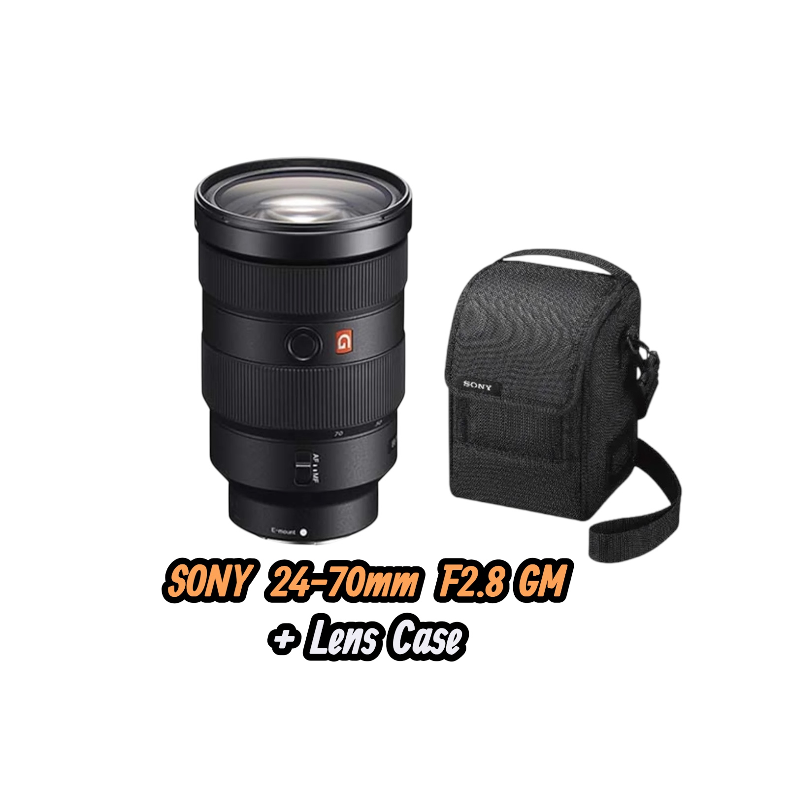 Sony 24-70mm f2.8 gm lens g master camera zoom lens    fx 3 6 a7 r s 