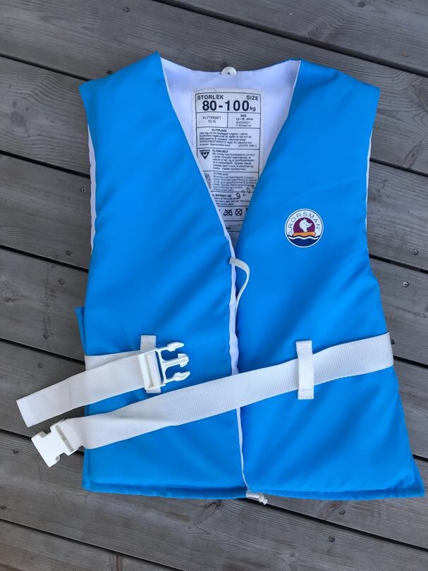 Fin flytväst, 80-100 kg