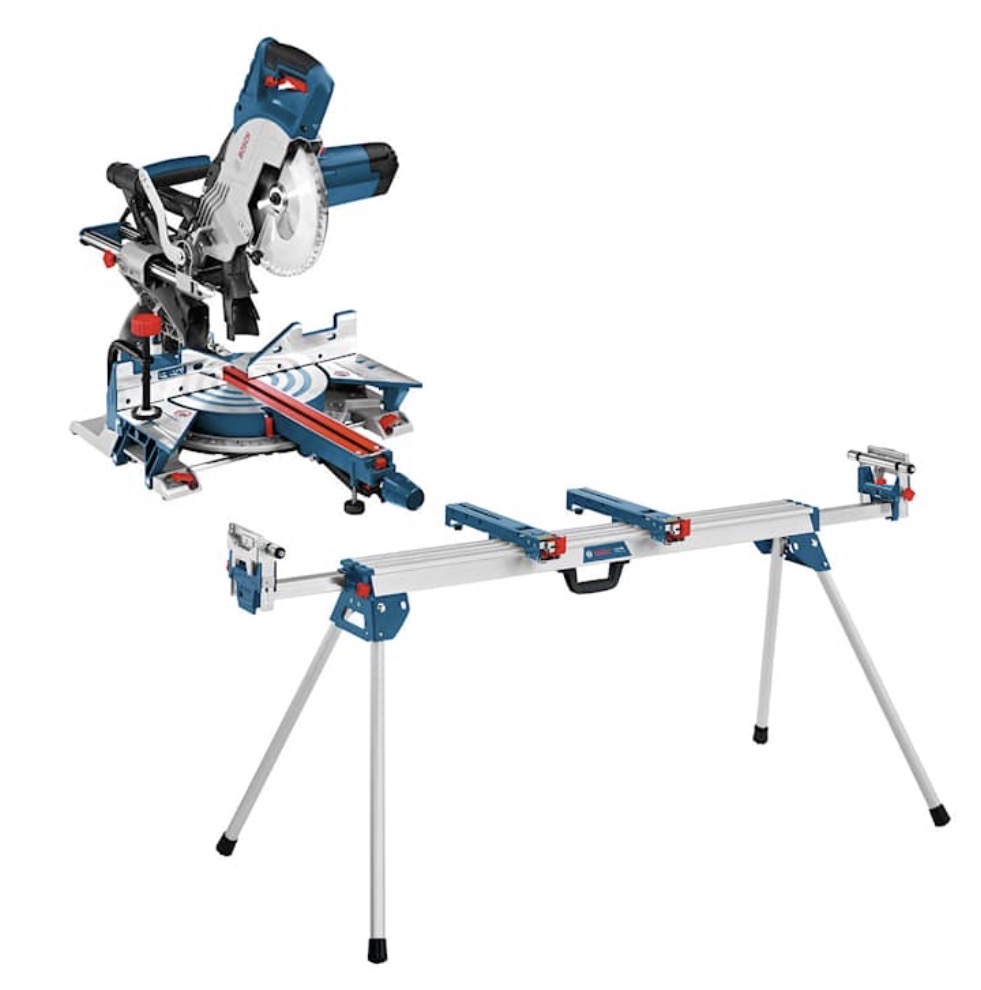 Bosch gcm 8 sjl kapp- og gjærsag med gta 3800 arbeidsbord