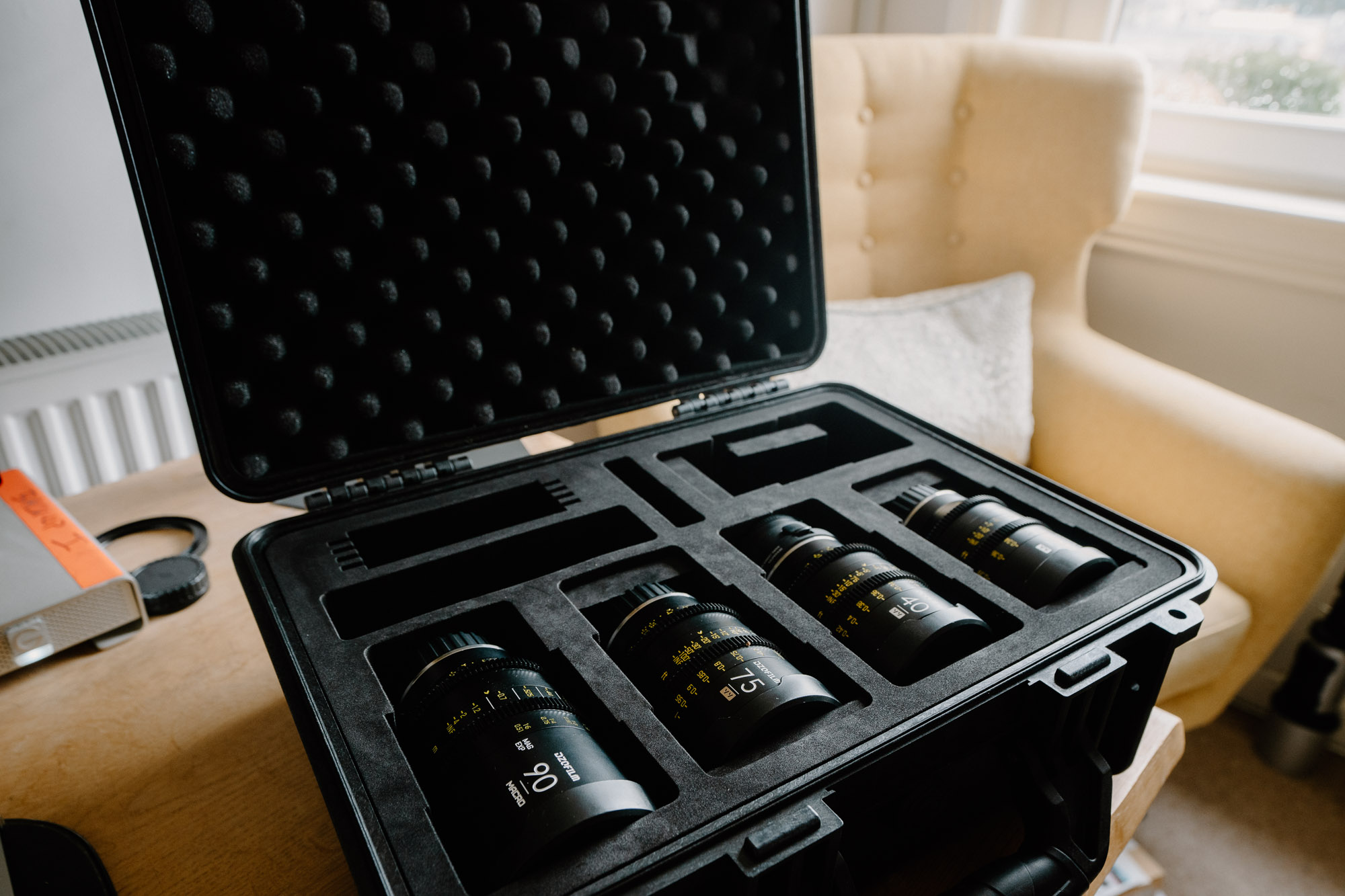 Dzo vespid prime set of 4 cinema lenses