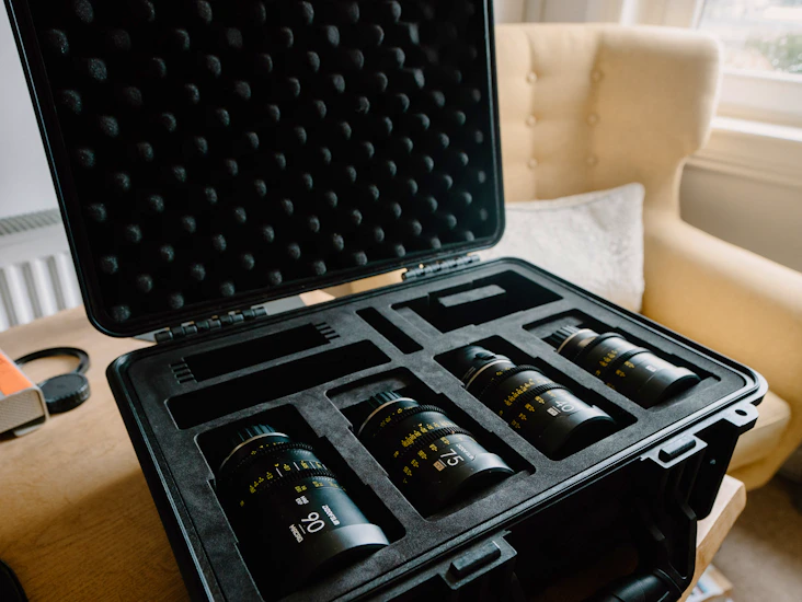 Dzo vespid prime set of 4 cinema lenses