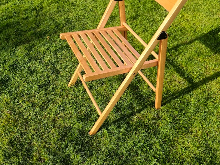 12 stycken klappstolar "terje" från ikea