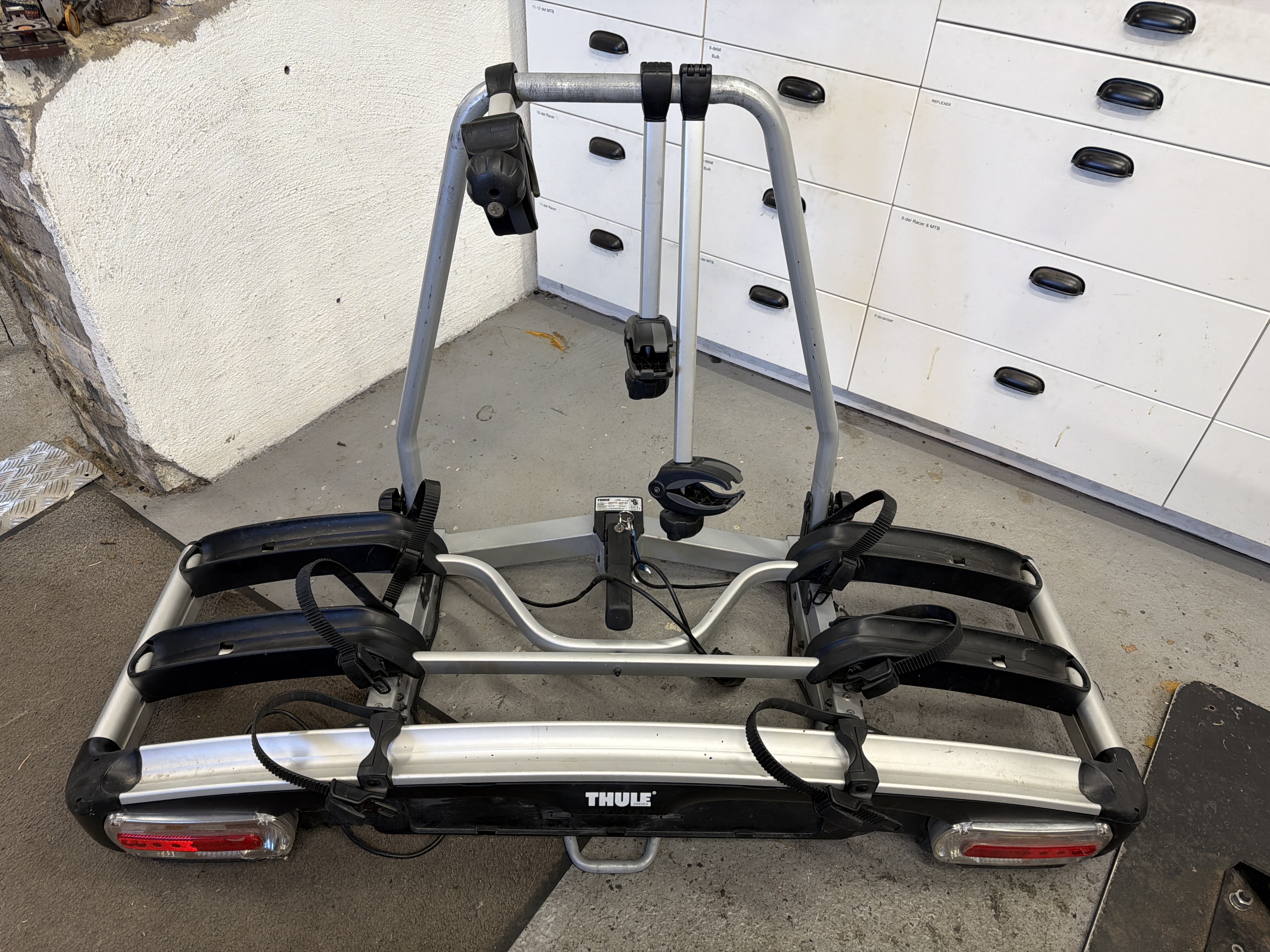 Cykelhållare thule för 3 cyklar