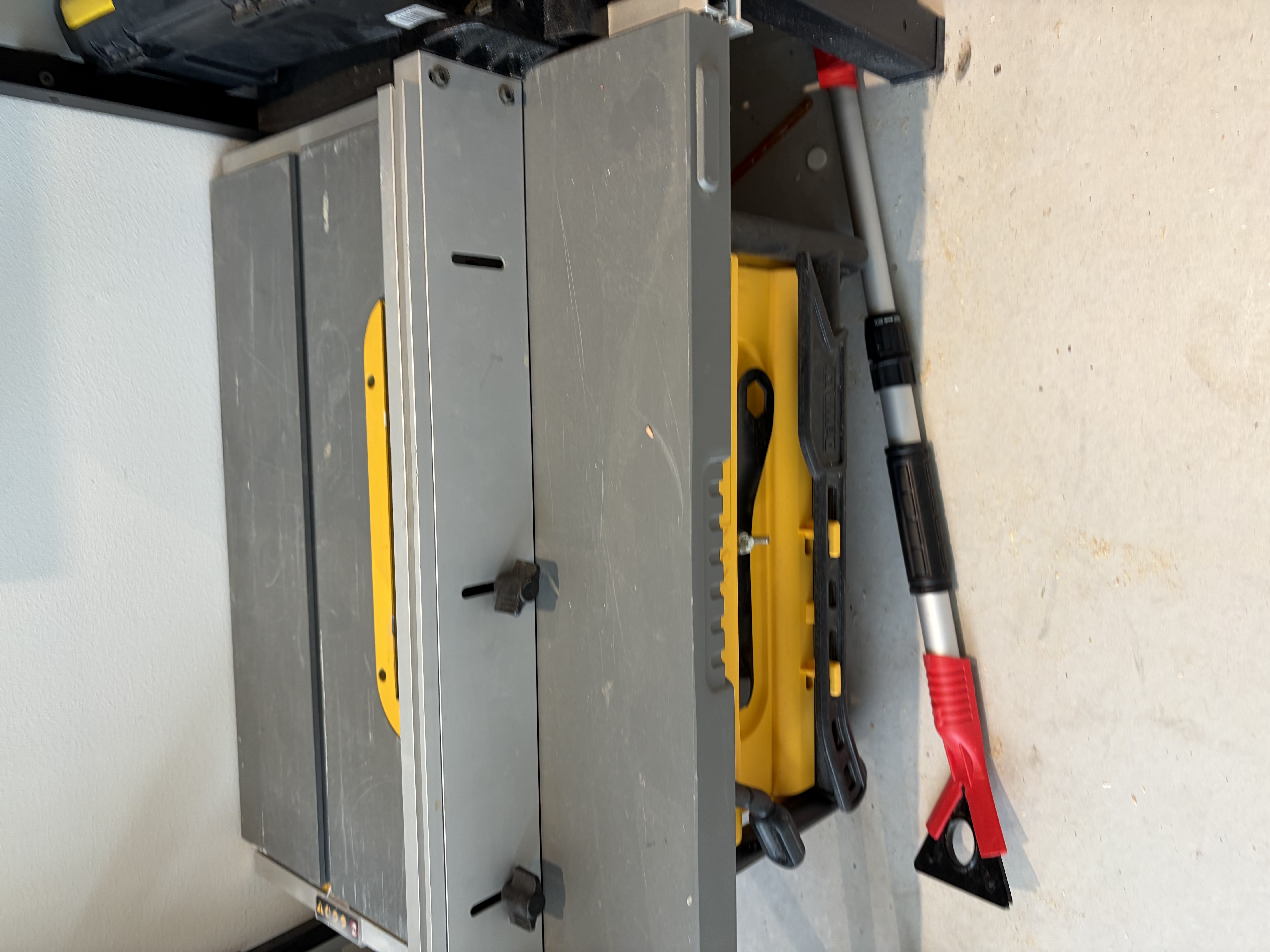 Dewalt dw745 bordssåg med stativ 